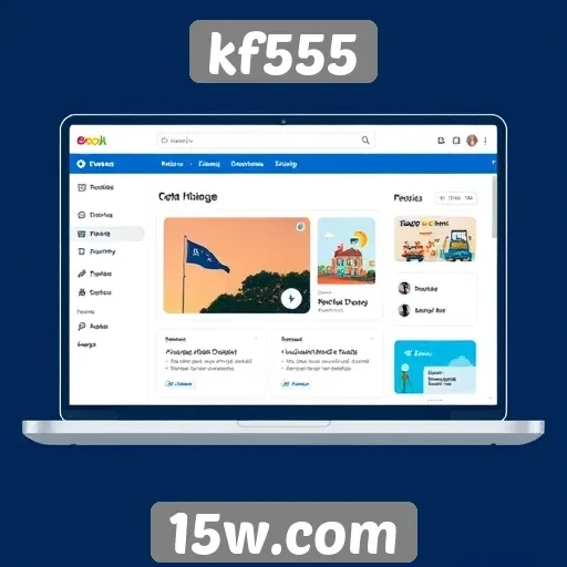 Novas funcionalidades do site kf555 em análise